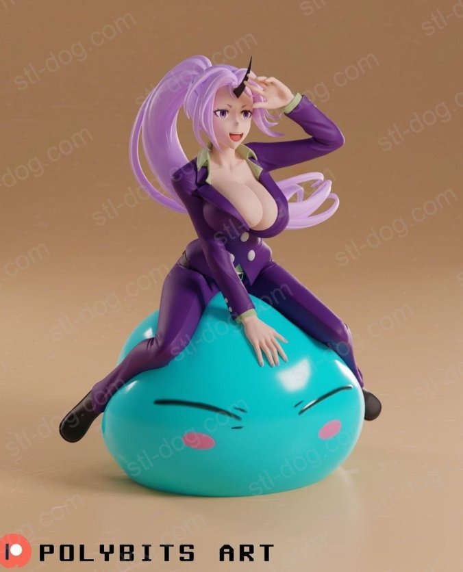 关于我转生变成史莱姆这档事 – 紫苑 3D打印图纸